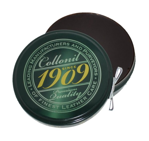 Collonil 1909 Wax Polish Shoe Wax dark brown