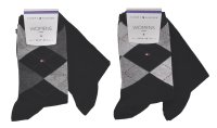 Tommy Hilfiger Damen Socken Check 2er Pack