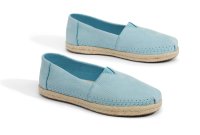 TOMS Espadrille Alpargata Pastel Turquoise Nubuck