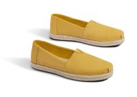 TOMS Espadrille Alpargata Electric Yellow Nubuck