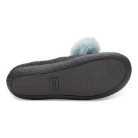 TOMS Slipper Ivy Black Multicolor Felt/Pom Pom