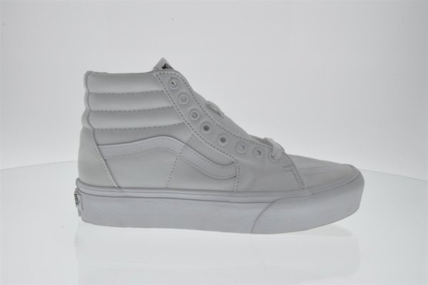 B-WARE: Vans UA SK8-Hi Platform 2.0 true white/true white 38