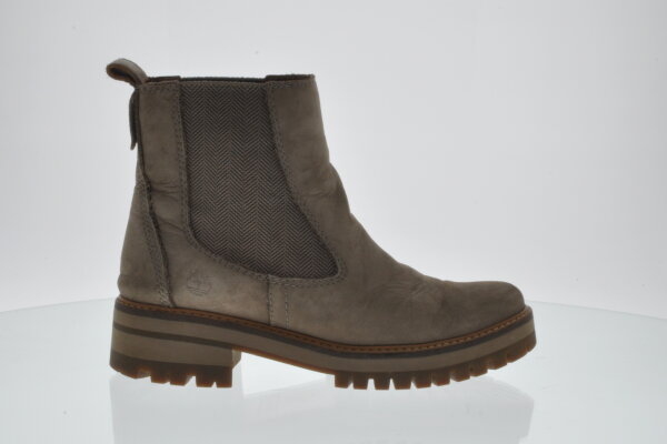 B-WARE: Timberland Courmayeur Valley Damen Chelsea Boot Taupe Gray 38