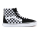 VANS UA SK8-HI Sneaker Checkerboard Black/True White 37